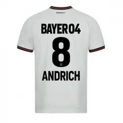 Bayer 04 Leverkusen Fußballtrikots 2023-24 Andrich #8 Auswärtstrikot Herren