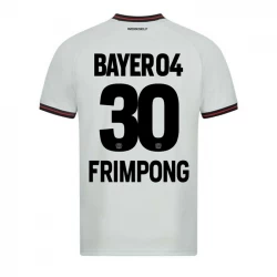 Bayer 04 Leverkusen Fußballtrikots 2023-24 Frimpong #30 Auswärtstrikot Herren