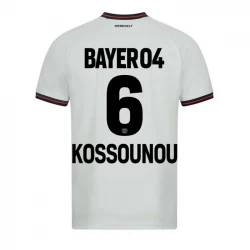 Bayer 04 Leverkusen Fußballtrikots 2023-24 Kossounou #6 Auswärtstrikot Herren