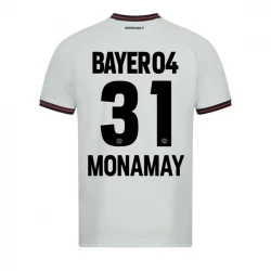 Bayer 04 Leverkusen Fußballtrikots 2023-24 Monamay #31 Auswärtstrikot Herren