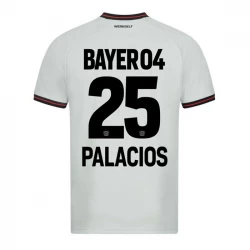 Bayer 04 Leverkusen Fußballtrikots 2023-24 Palacios #25 Auswärtstrikot Herren
