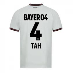 Bayer 04 Leverkusen Fußballtrikots 2023-24 Tah #4 Auswärtstrikot Herren