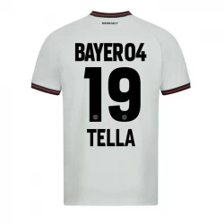 Bayer 04 Leverkusen Fußballtrikots 2023-24 Tella #19 Auswärtstrikot Herren