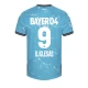 Bayer 04 Leverkusen Fußballtrikots B. Iglesias #9 2023-24 Ausweichtrikot Herren