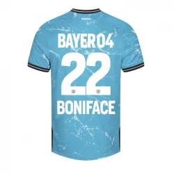 Bayer 04 Leverkusen Fußballtrikots Boniface #22 2023-24 Ausweichtrikot Herren