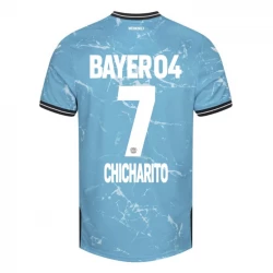 Bayer 04 Leverkusen Fußballtrikots Chicharito #7 2023-24 Ausweichtrikot Herren