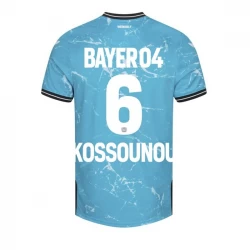 Bayer 04 Leverkusen Fußballtrikots Kossounou #6 2023-24 Ausweichtrikot Herren