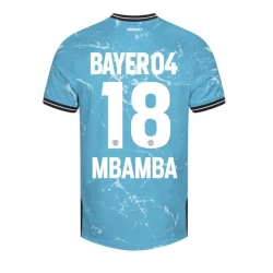 Bayer 04 Leverkusen Fußballtrikots Mbamba #18 2023-24 Ausweichtrikot Herren