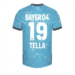 Bayer 04 Leverkusen Fußballtrikots Tella #19 2023-24 Ausweichtrikot Herren
