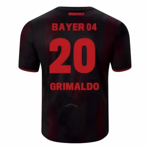 Bayer 04 Leverkusen Grimaldo #20 Fußballtrikot 2025-26 Heimtrikot Herren