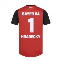 Bayer 04 Leverkusen Hradecky #1 Fußballtrikot 2024-25 Heimtrikot Herren