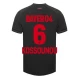 Bayer 04 Leverkusen Kossounou #6 Fußballtrikots 2023-24 Heimtrikot Herren