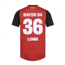 Bayer 04 Leverkusen Lomb #36 Fußballtrikot 2024-25 Heimtrikot Herren