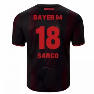 Bayer 04 Leverkusen Sarco #18 Fußballtrikot 2025-26 Heimtrikot Herren