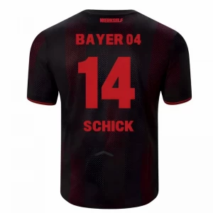 Bayer 04 Leverkusen Schick #14 Fußballtrikot 2025-26 Heimtrikot Herren