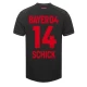 Bayer 04 Leverkusen Schick #14 Fußballtrikots 2023-24 Heimtrikot Herren