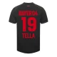Bayer 04 Leverkusen Tella #19 Fußballtrikots 2023-24 Heimtrikot Herren
