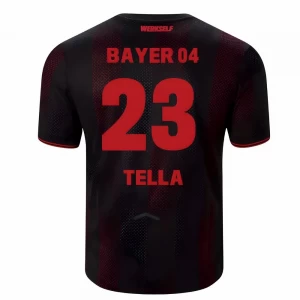 Bayer 04 Leverkusen Tella #23 Fußballtrikot 2025-26 Heimtrikot Herren