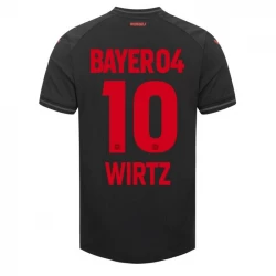 Bayer 04 Leverkusen Wirtz #10 Fußballtrikots 2023-24 Heimtrikot Herren