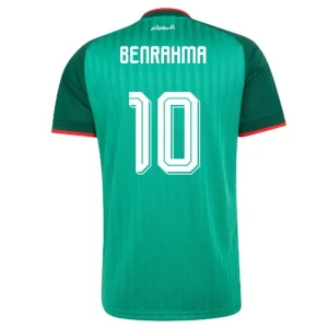 Benrahma #10 Algerien Fußballtrikot WM 2026 Auswärtstrikot Herren