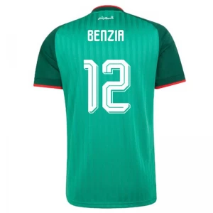 Benzia #12 Algerien Fußballtrikot WM 2026 Auswärtstrikot Herren