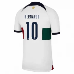 Bernardo Silva #10 Portugal Fußballtrikots WM 2022 Auswärtstrikot Herren