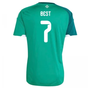 Best #7 Nordirland Fußballtrikot WM 2026 Heimtrikot Herren