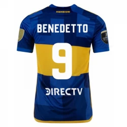 Boca Juniors BENEDETTO #9 Fußballtrikot 2023-24 Heimtrikot Herren