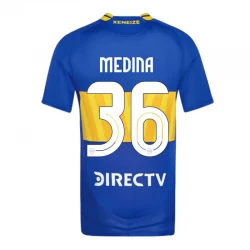 Boca Juniors Medina #36 Fußballtrikot 2024-25 II Heimtrikot Herren