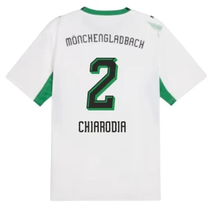 Borussia Mönchengladbach Chiarodia #2 Fußballtrikot 2026-27 Heimtrikot Herren