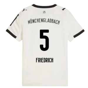 Borussia Mönchengladbach Friedrich #5 Fußballtrikot 2025-26 Heimtrikot Herren
