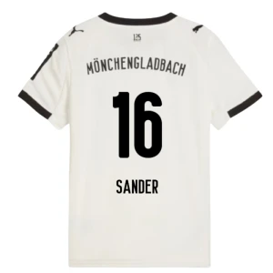 Borussia Mönchengladbach Sander #16 Fußballtrikot 2025-26 Heimtrikot Herren