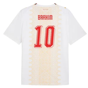 Brahim #10 Marokko Fußballtrikot WM 2026 Auswärtstrikot Herren