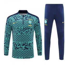 Brasilien Trainingsanzüge Sweatshirt 2024-25 Blau Camo