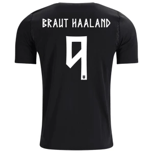 Braut Haaland #9 Norwegen Fußballtrikot WM 2026 Auswärtstrikot Herren