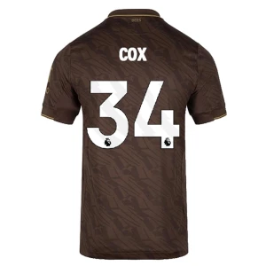 Brentford FC Fußballtrikot 2025-26 Cox #34 Auswärtstrikot Herren