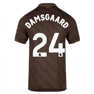 Brentford FC Fußballtrikot 2025-26 Damsgaard #24 Auswärtstrikot Herren