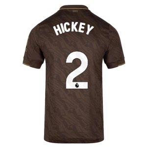 Brentford FC Fußballtrikot 2025-26 Hickey #2 Auswärtstrikot Herren