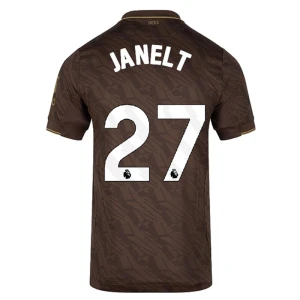 Brentford FC Fußballtrikot 2025-26 Janelt #27 Auswärtstrikot Herren