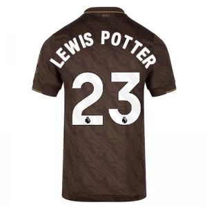 Brentford FC Fußballtrikot 2025-26 Lewis Potter #23 Auswärtstrikot Herren