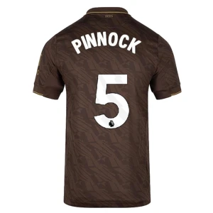 Brentford FC Fußballtrikot 2025-26 Pinnock #5 Auswärtstrikot Herren