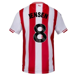 Brentford FC Jensen #8 Fußballtrikot 2025-26 Heimtrikot Herren