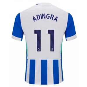 Brighton Hove Albion Adingra #11 Fußballtrikot 2025-26 Heimtrikot Herren