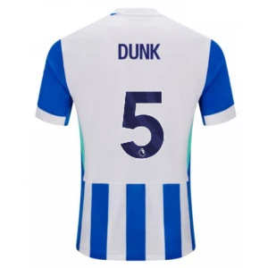 Brighton Hove Albion Dunk #5 Fußballtrikot 2025-26 Heimtrikot Herren