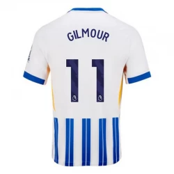 Brighton Hove Albion Gilmour #11 Fußballtrikot 2024-25 Heimtrikot Herren