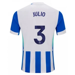 Brighton Hove Albion Julio #3 Fußballtrikot 2025-26 Heimtrikot Herren