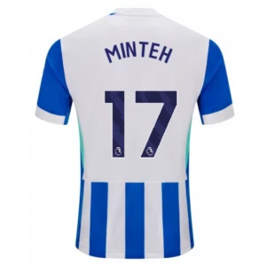 Brighton Hove Albion Minteh #17 Fußballtrikot 2025-26 Heimtrikot Herren