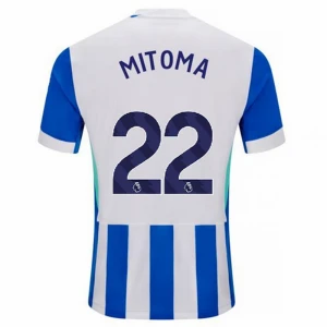Brighton Hove Albion Mitoma #22 Fußballtrikot 2025-26 Heimtrikot Herren