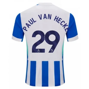 Brighton Hove Albion Paul Van Hecke #29 Fußballtrikot 2025-26 Heimtrikot Herren