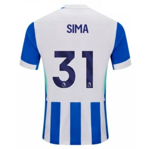 Brighton Hove Albion Sima #31 Fußballtrikot 2025-26 Heimtrikot Herren